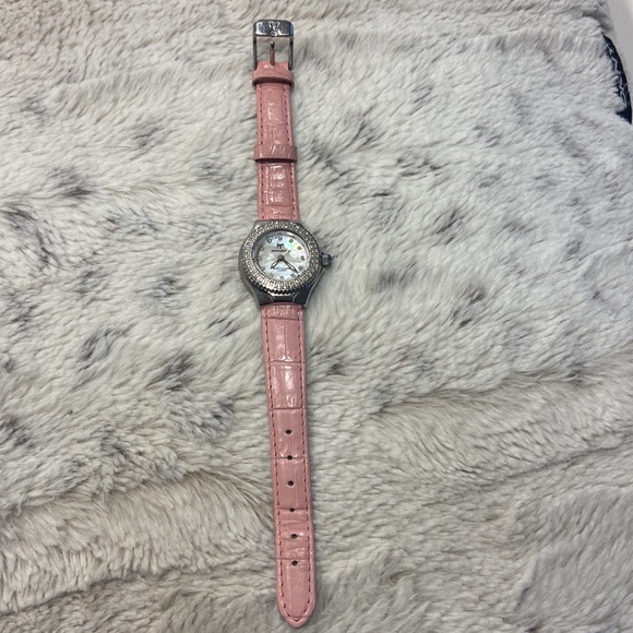 TechnoMarine TechnoLady Diamond Bezel Mother of Pearl Watch - Picture 16 of 17